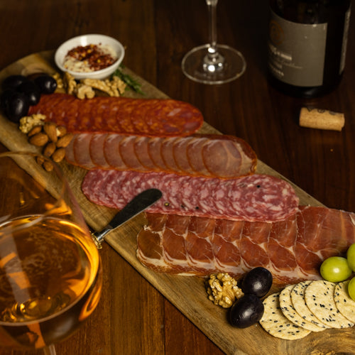 Surtido Serrano | Jamón Serrano, Lomo, Chorizo, Salchichón | 160 gr